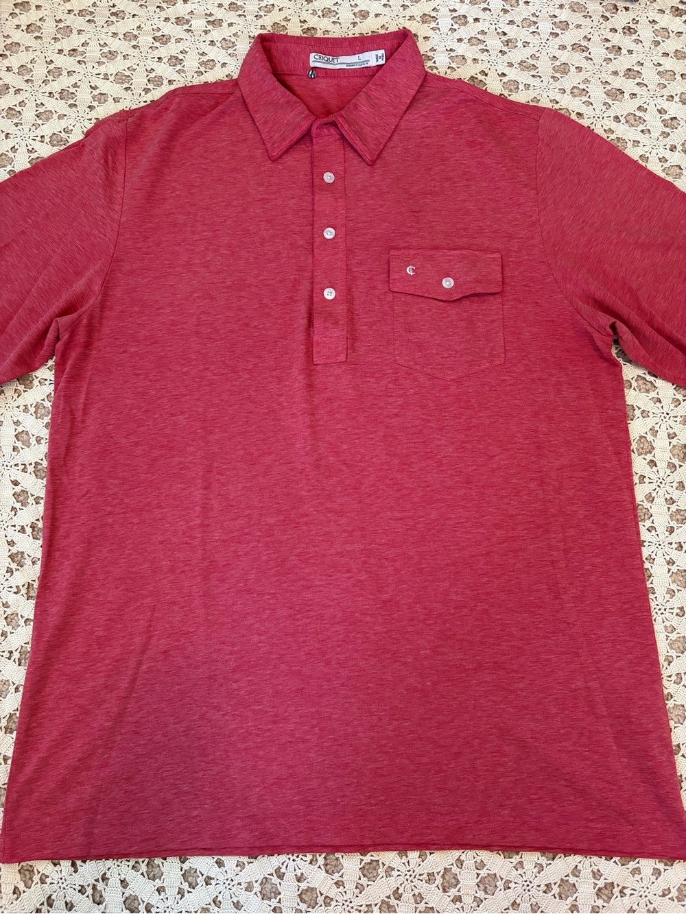 Criquet Men’s Polo Bundle of 3 Size Large - Picture 3 of 9